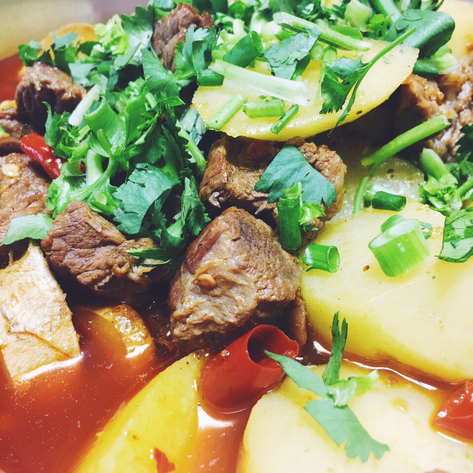 川味土豆烧牛肉