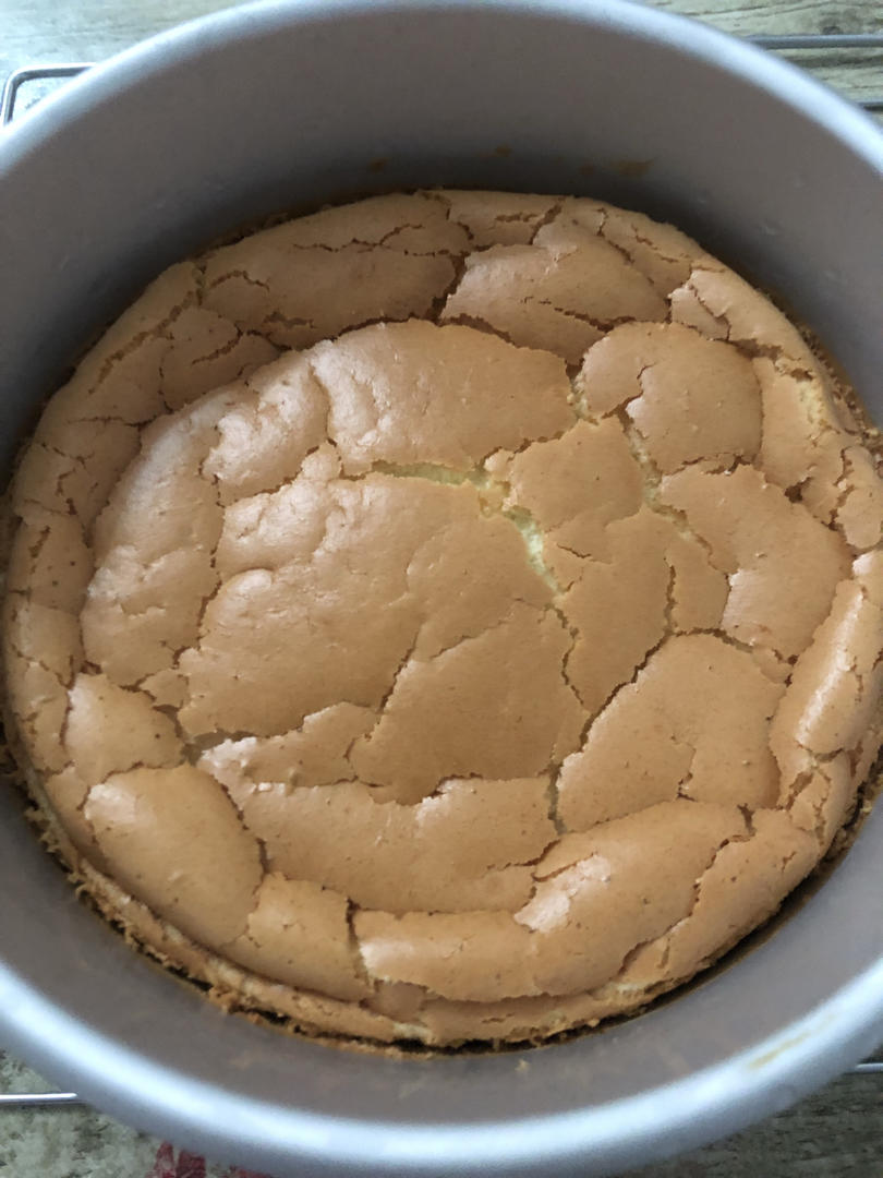 8寸戚风蛋糕详细做法