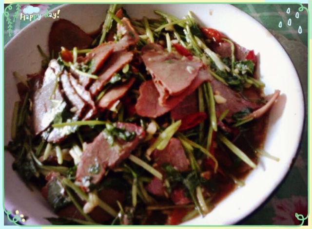 凉拌牛肉