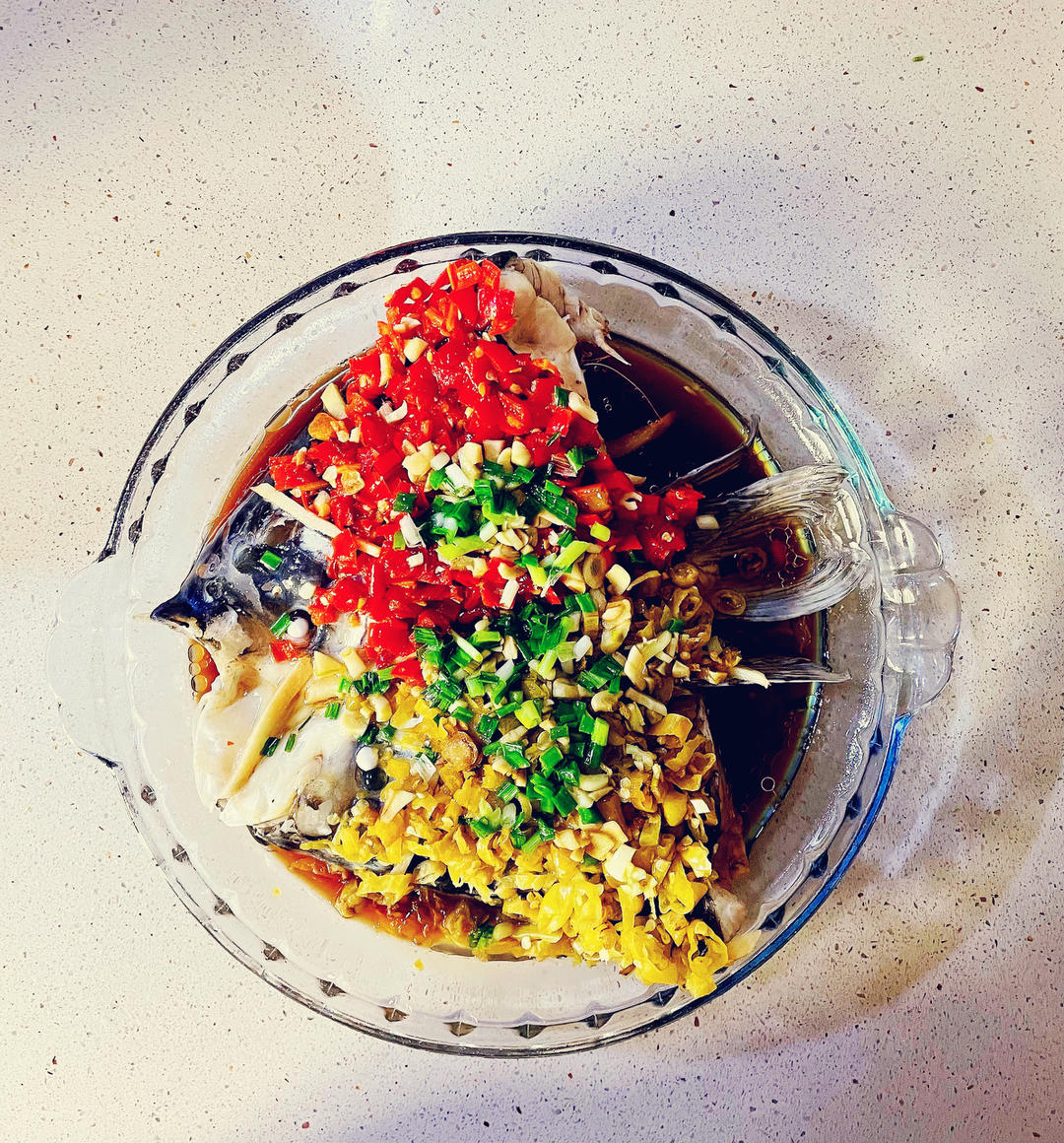 最好吃的剁椒鱼头（绝剁双椒）