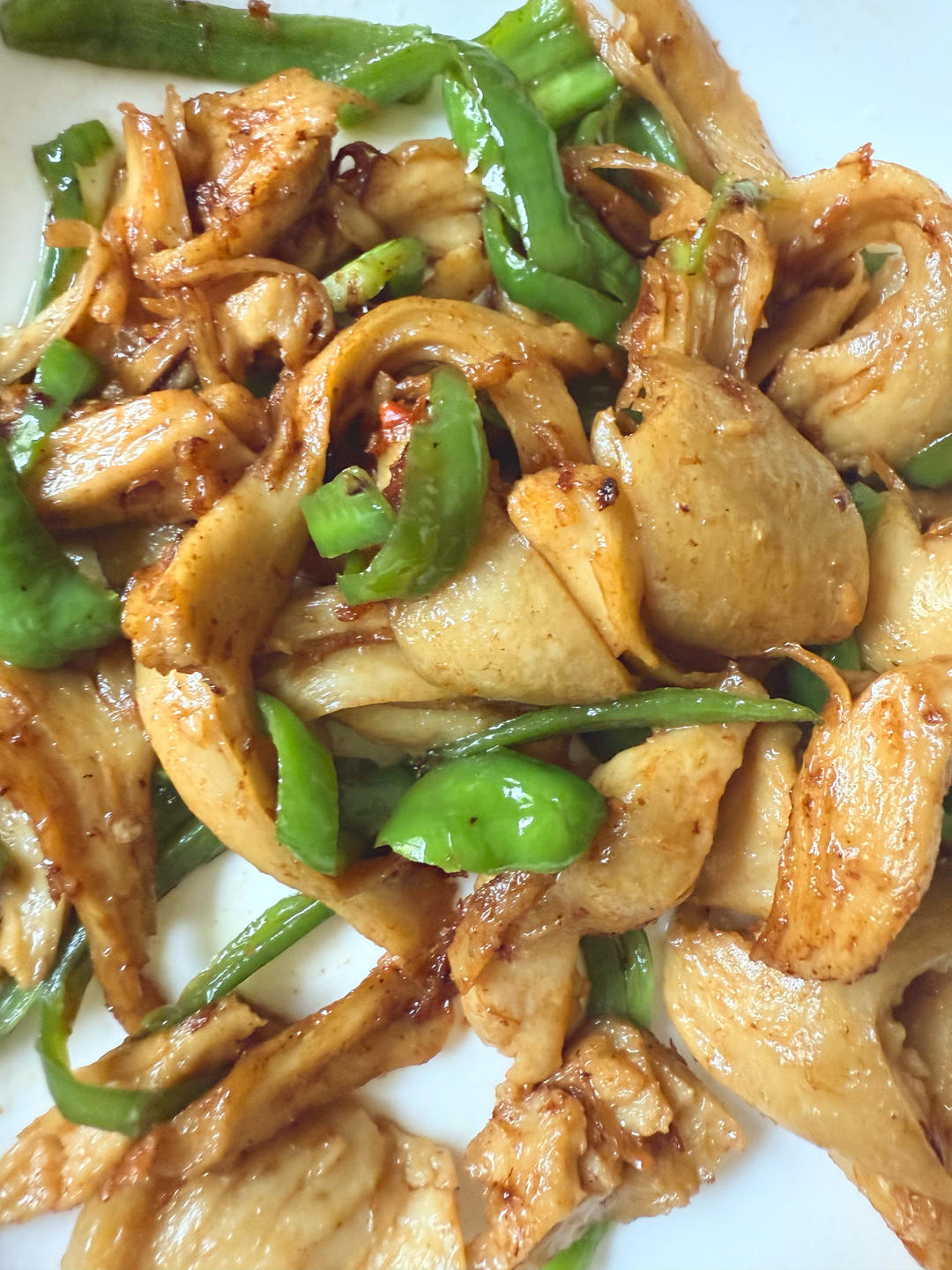 米饭杀手系列之青椒炒面筋