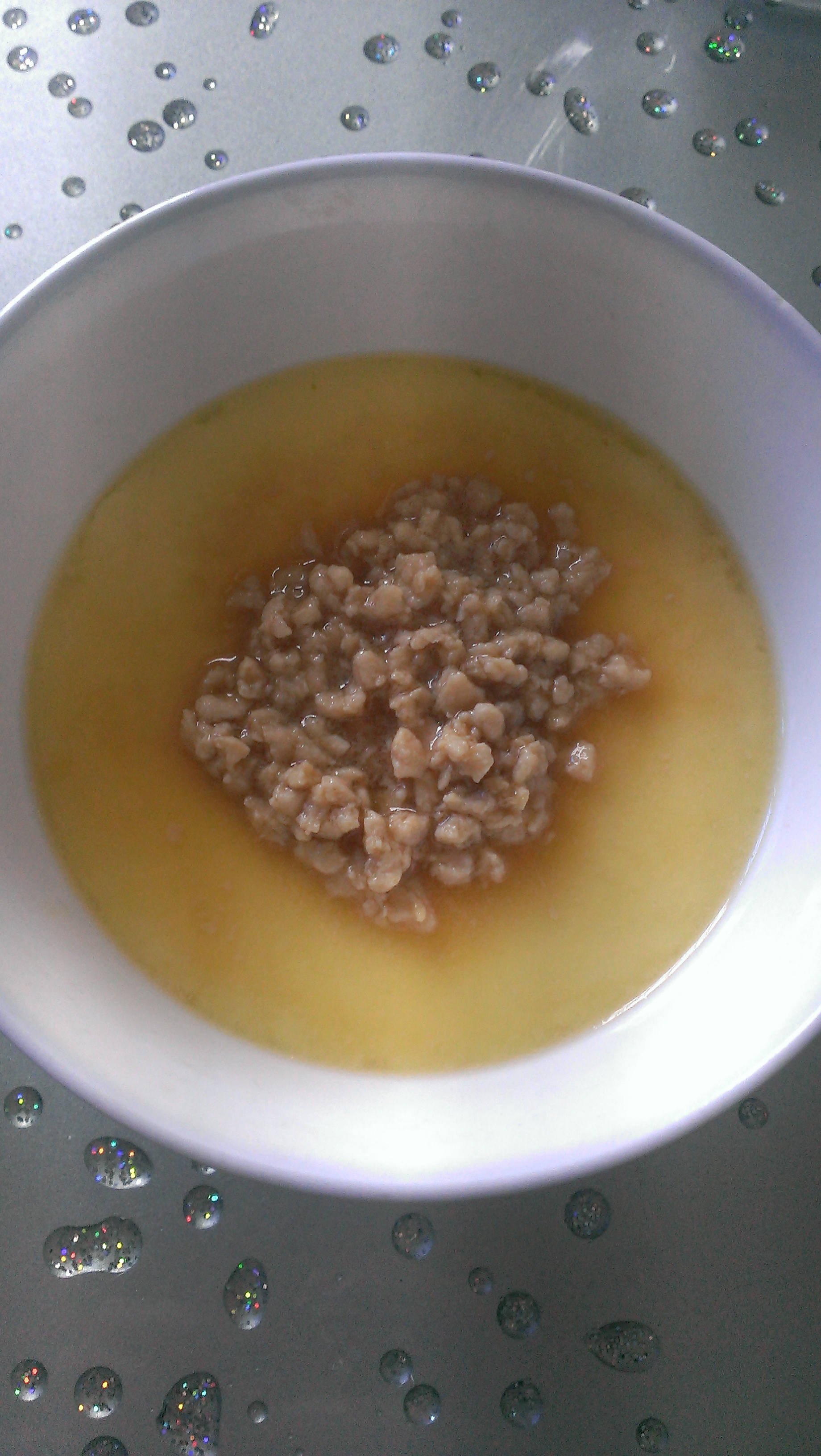 肉糜蛋羹/Pork steamed egg custard
