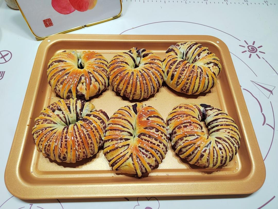 豆沙面包——经典老式面包