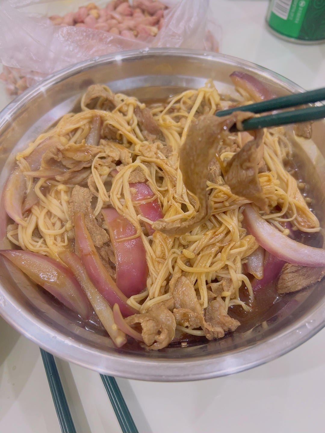 金针菇肥牛（超下饭）