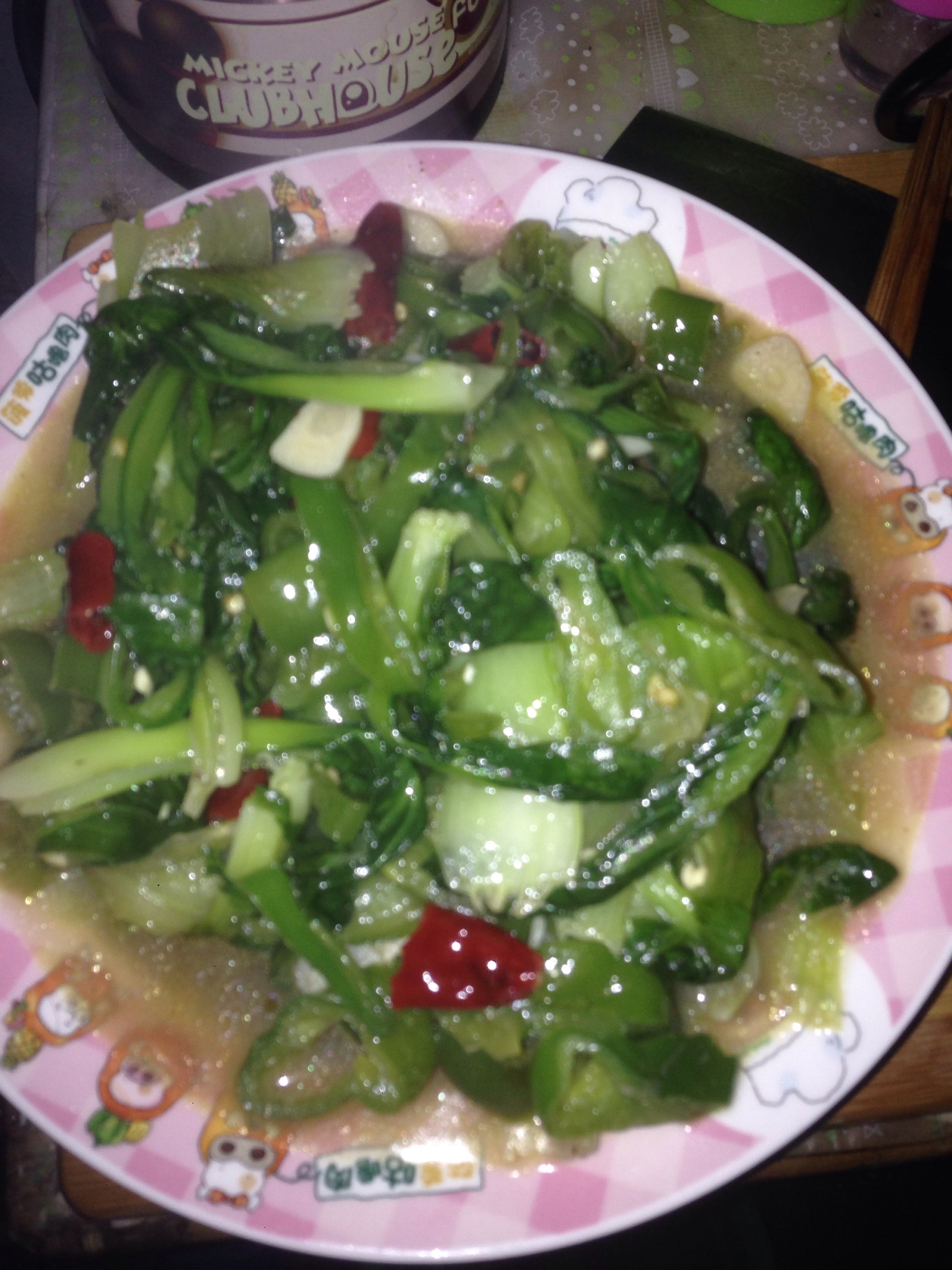 炝炒小油菜