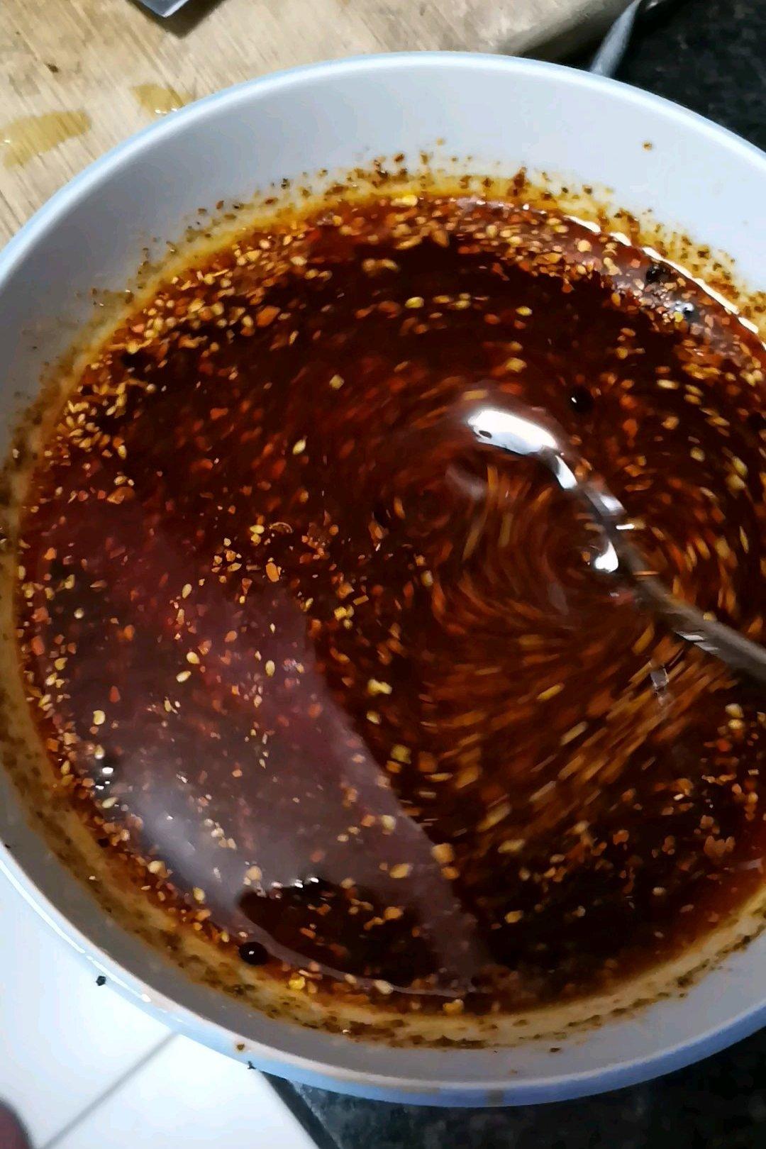 专门花钱去学的油泼辣子