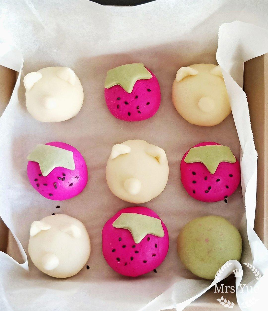 小朋友无法抗拒的卡通挤挤小馒头