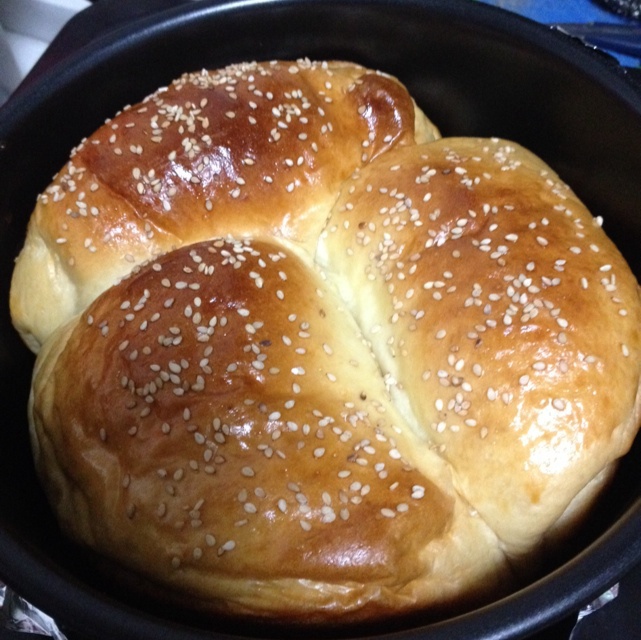 手撕的甜蜜～奶油奶酪吐司（百分之70冷藏中种）