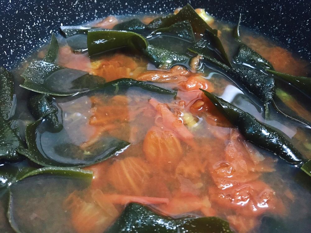 番茄海带汤