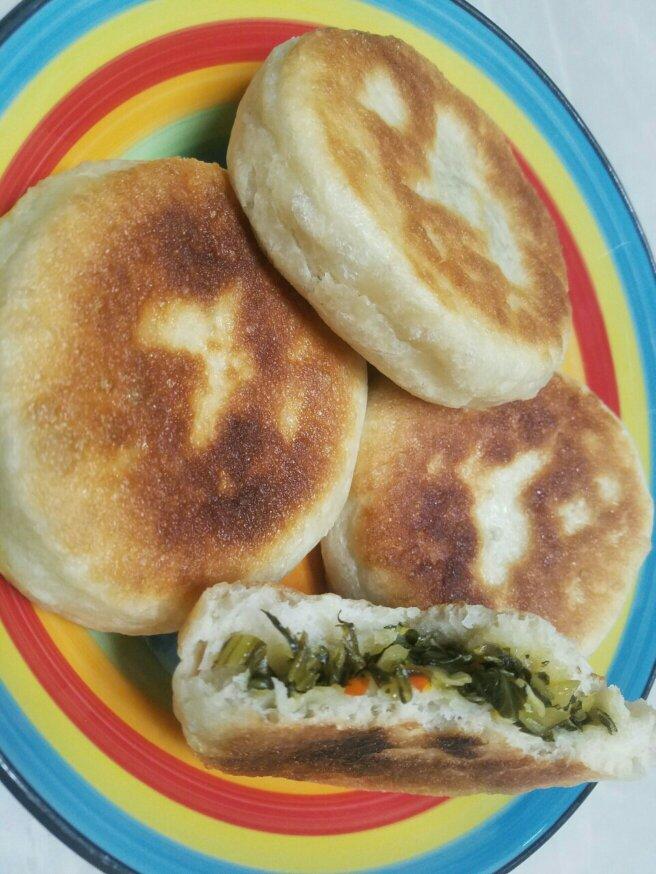 不用去早餐店的发面馅饼