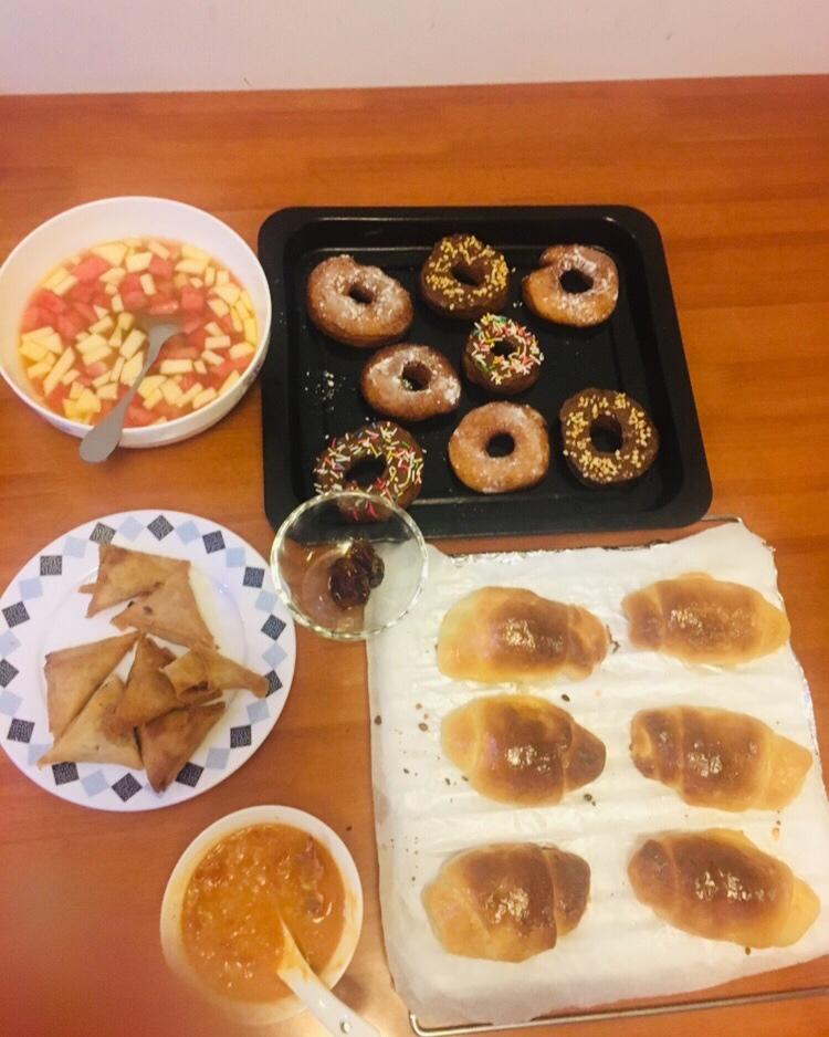 奶香甜甜圈