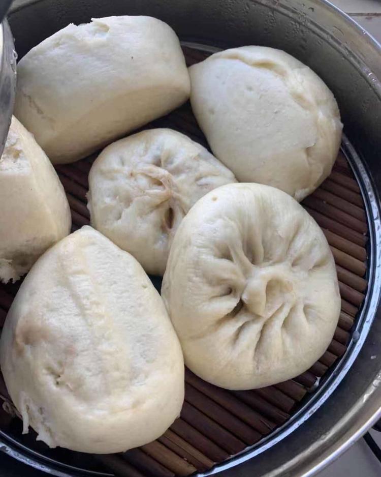 鲜肉大葱肉包（教你水打馅）