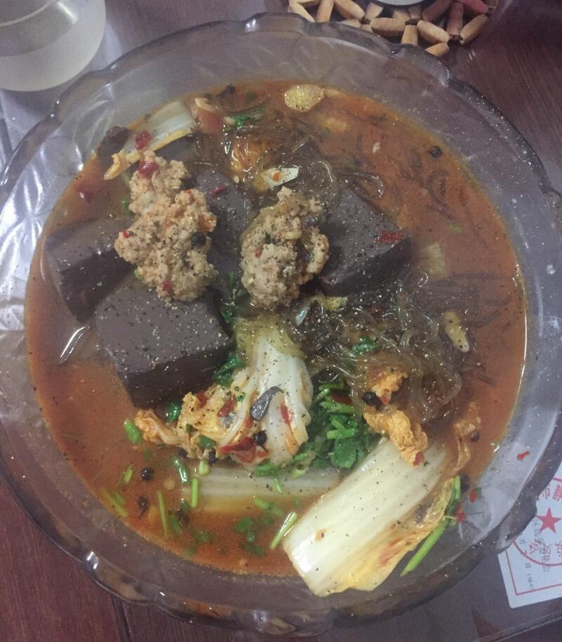 香辣毛血旺