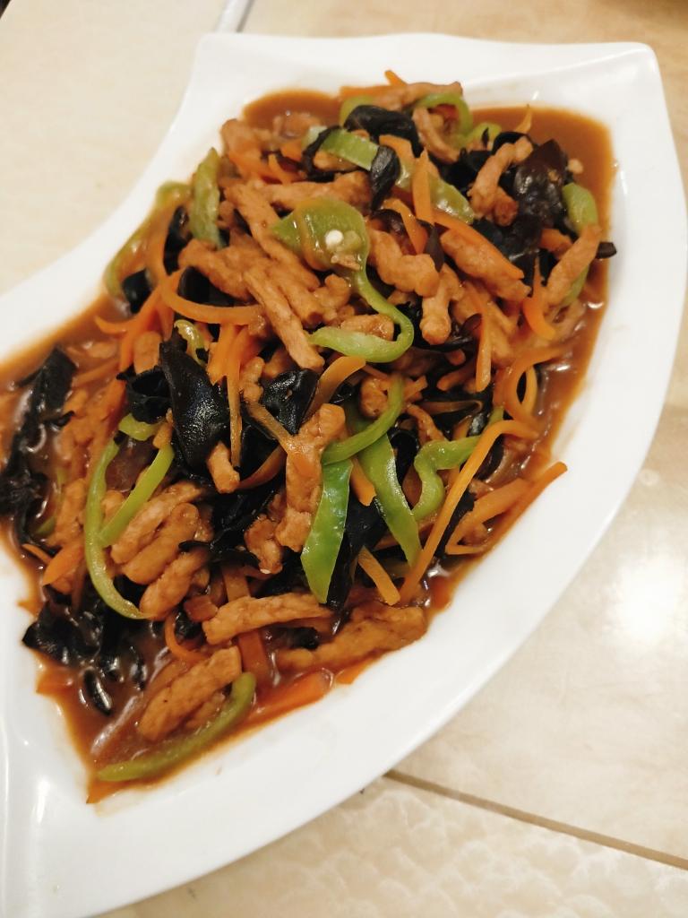 素食,素鱼香肉丝
