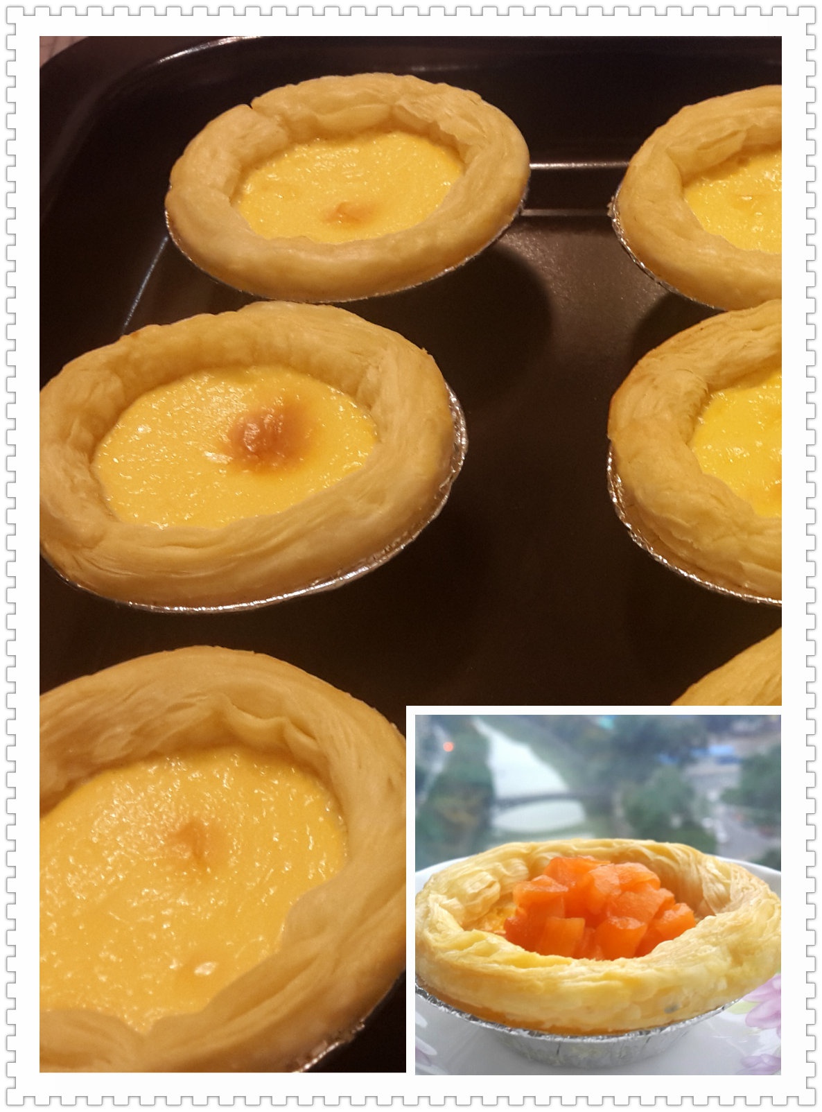 超完美味道超正的蛋挞配方，比KFC的还要嫩还要香~做过最好吃的蛋挞配方