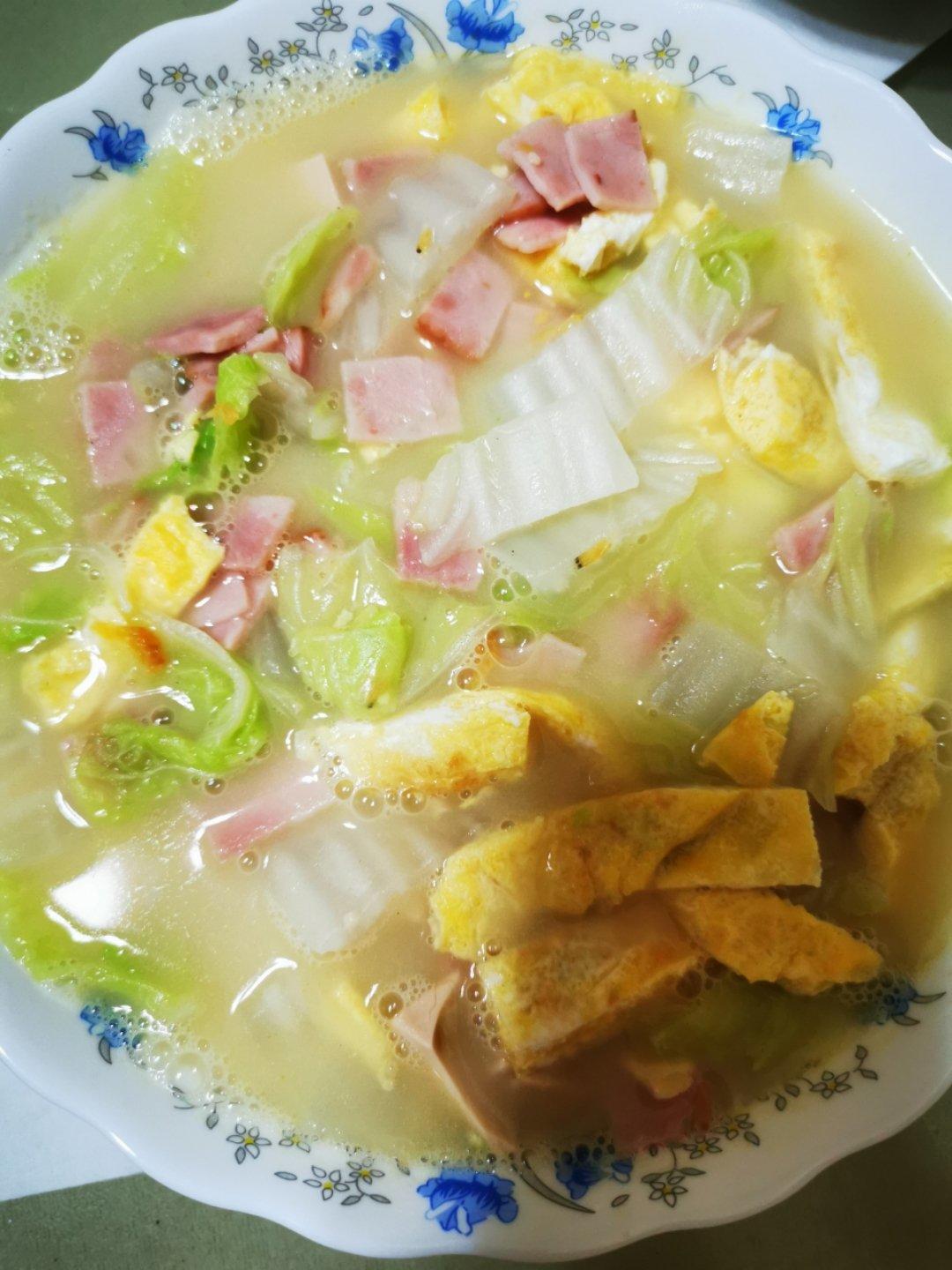 上汤娃娃菜＆烂糊白菜