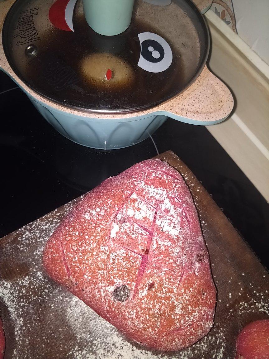 火龙果乳酪软欧