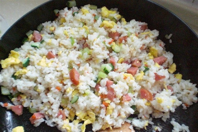 家常蛋炒饭