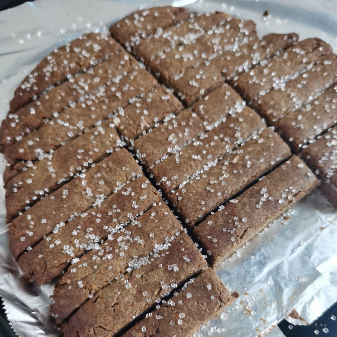 不用面粉的山药黑芝麻海苔小饼干低脂健康营养能量棒