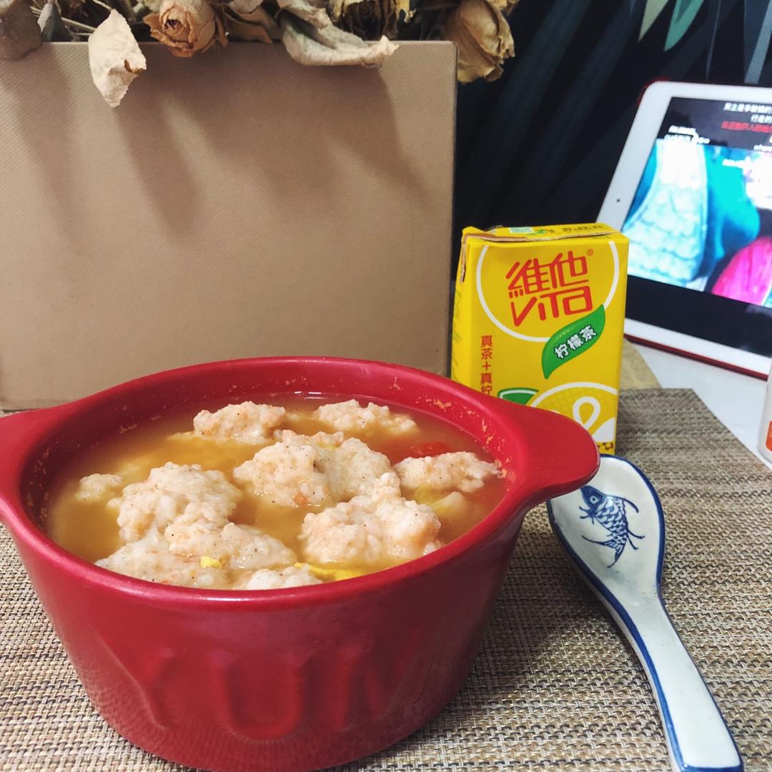 紫菜虾滑汤