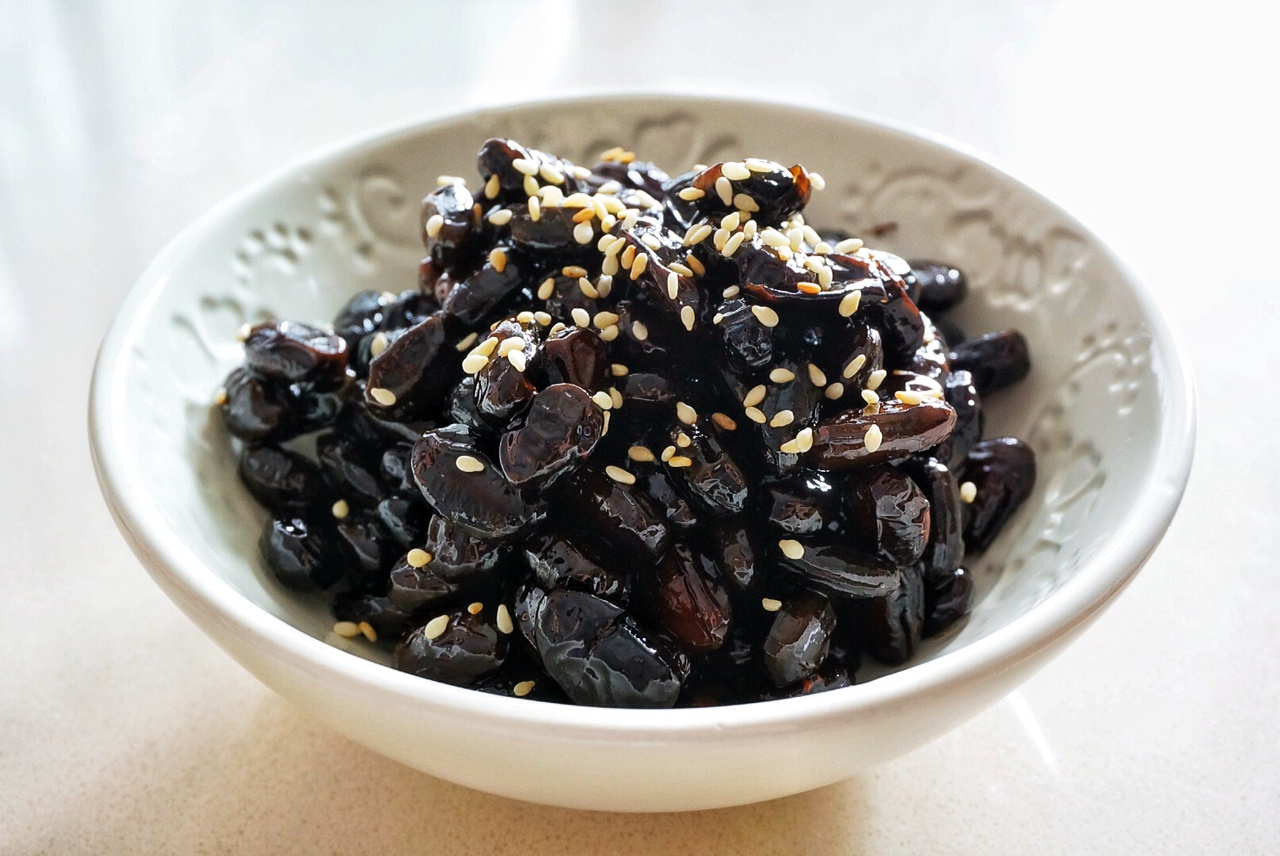 糖煮黑豆
