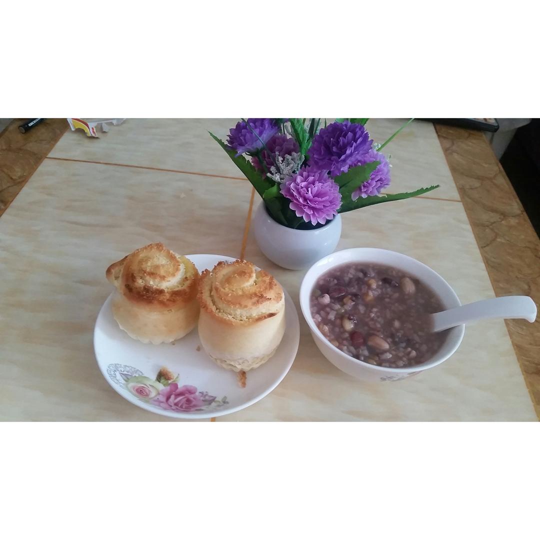 千层椰蓉小面包