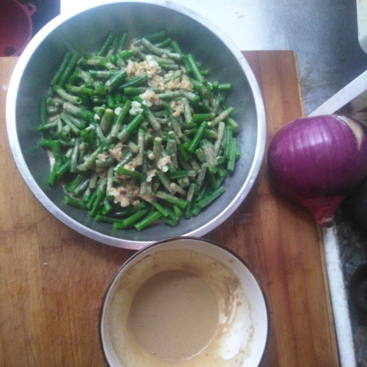家常可口凉拌菜麻酱豆角