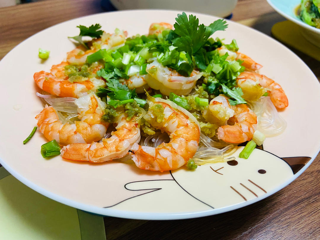 一学就会一上桌就抢光的蒜蓉粉丝虾