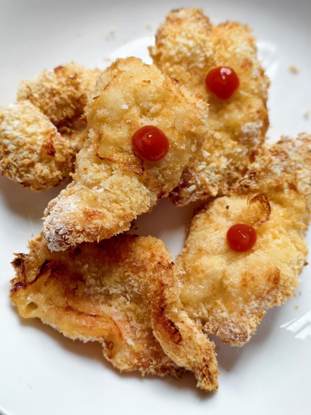 空气炸锅面包虾