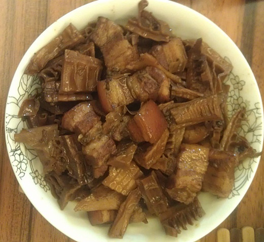 笋干烧肉