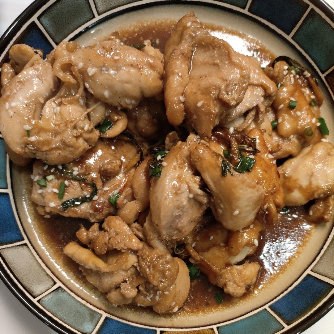 葱油焖鸡