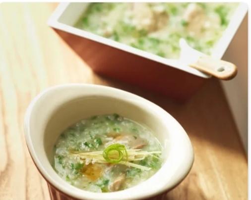 菠菜猪肝粥(饗食弄堂 )的做法 步骤1