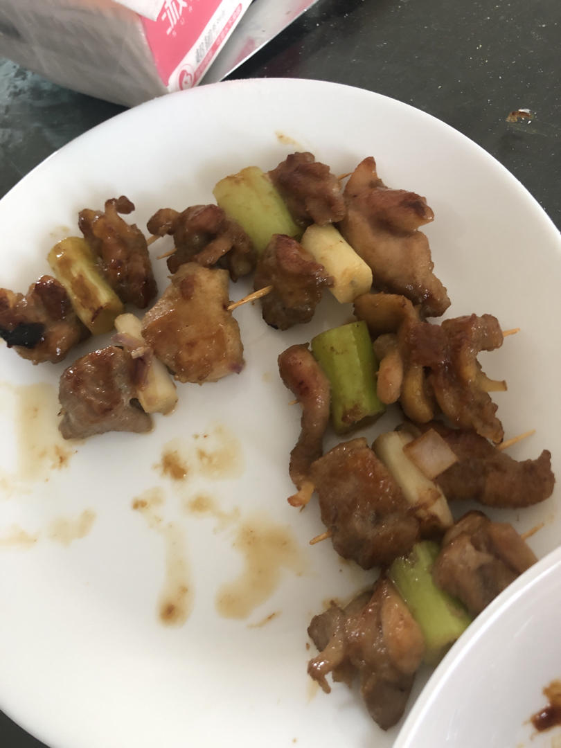 日剧里居酒屋必点菜，在家里做超级简单~和风鸡肉串