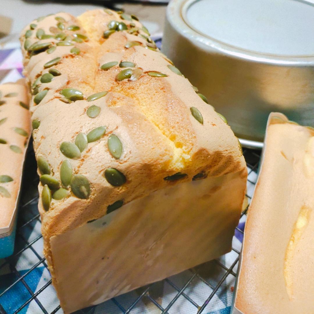 无泡打粉的金枕蛋糕—一次成功零失败