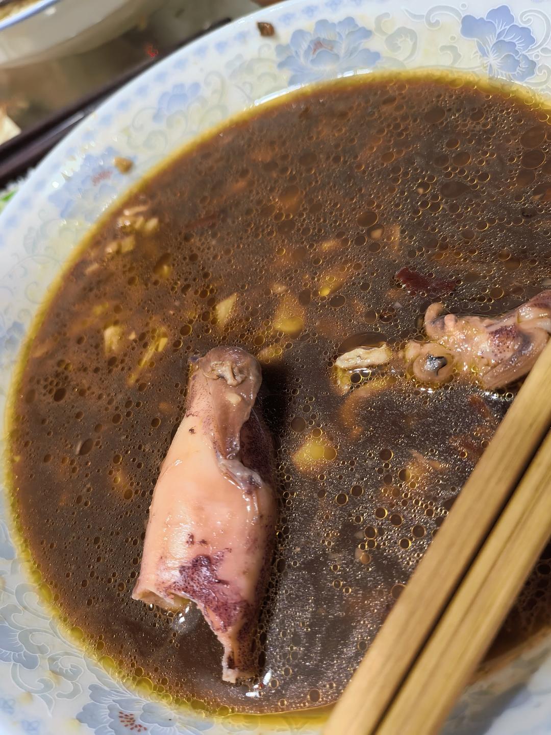 蒜烧籽乌（笔管鱼）