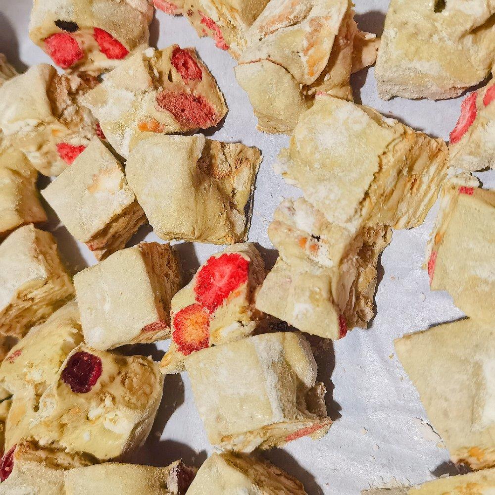 视频【新年礼物-网红雪花酥】做了无数次的雪花酥，只认这一款！