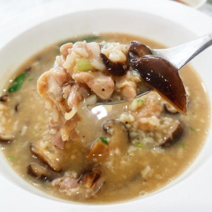 0失败香菇滑鸡粥