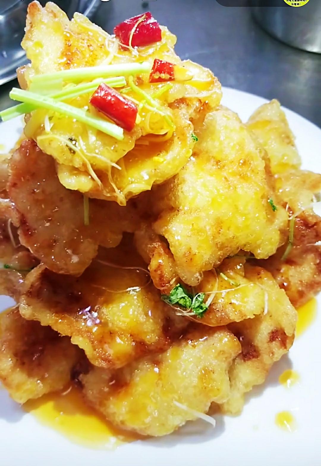 橙香锅包肉(东北新做法)的做法 步骤11