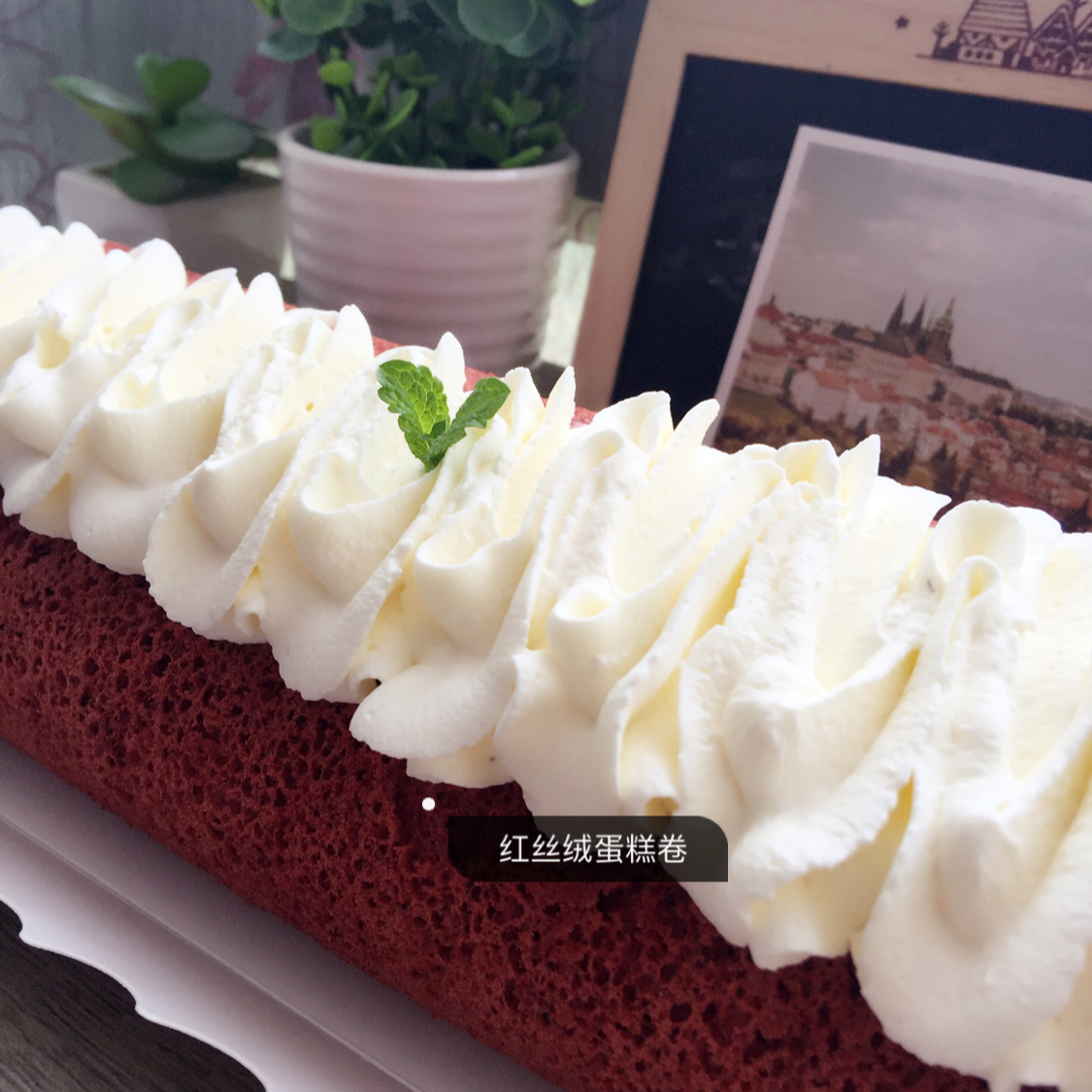 红丝绒蛋糕卷
