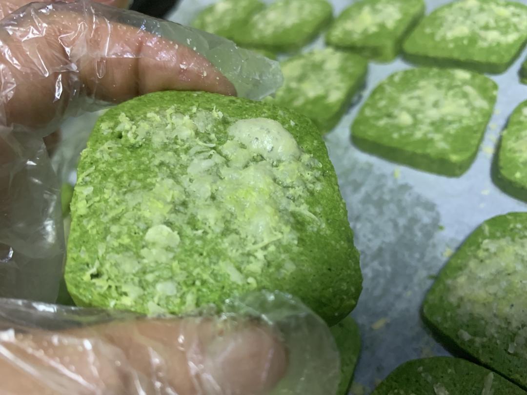 抹茶盐饼干