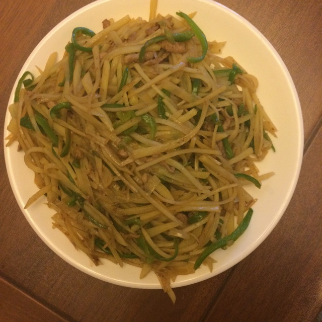 青椒土豆丝