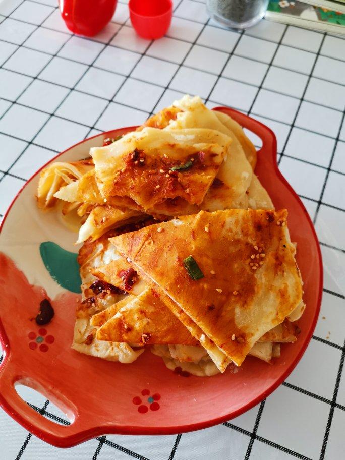 咕噜o咕噜-做的酥掉牙千层饼(酱香饼)