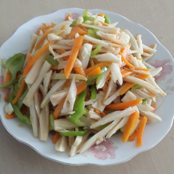 炝炒藕丝——今年秋天润肺止渴去秋燥就靠它了