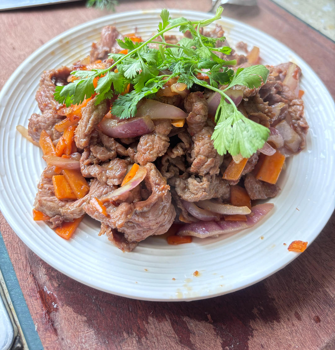 又香又嫩的小炒牛肉（巨好吃，手残党也能做）