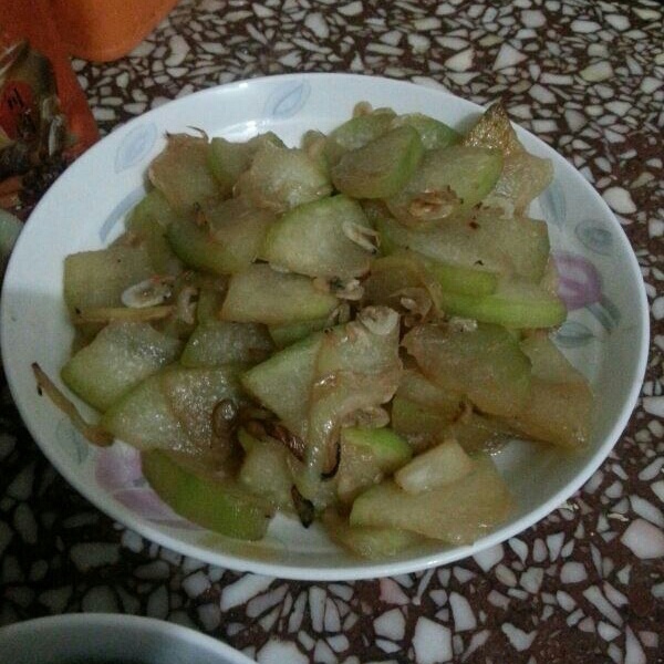 清炒冬瓜虾皮