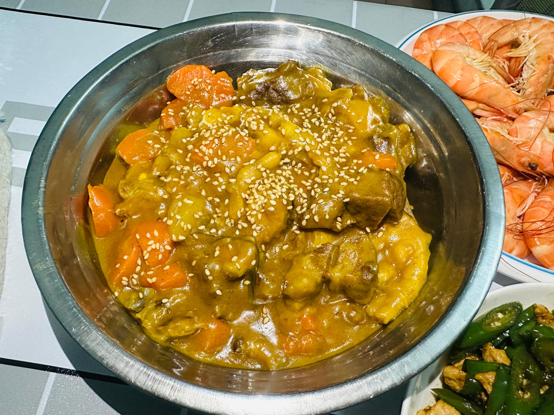 咖喱土豆炖牛腩