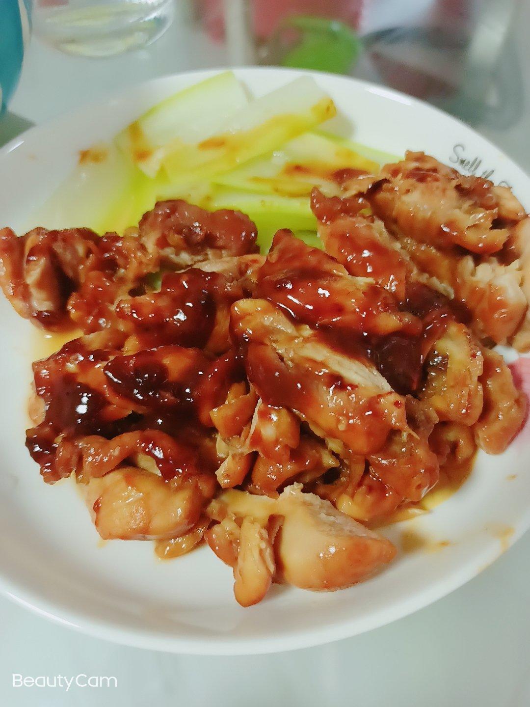 简单又好吃的照烧鸡腿饭