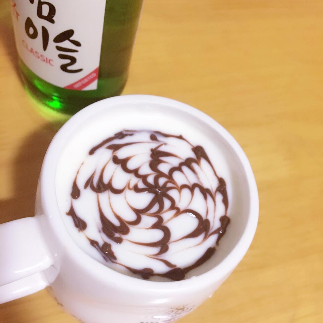 酸奶拉花