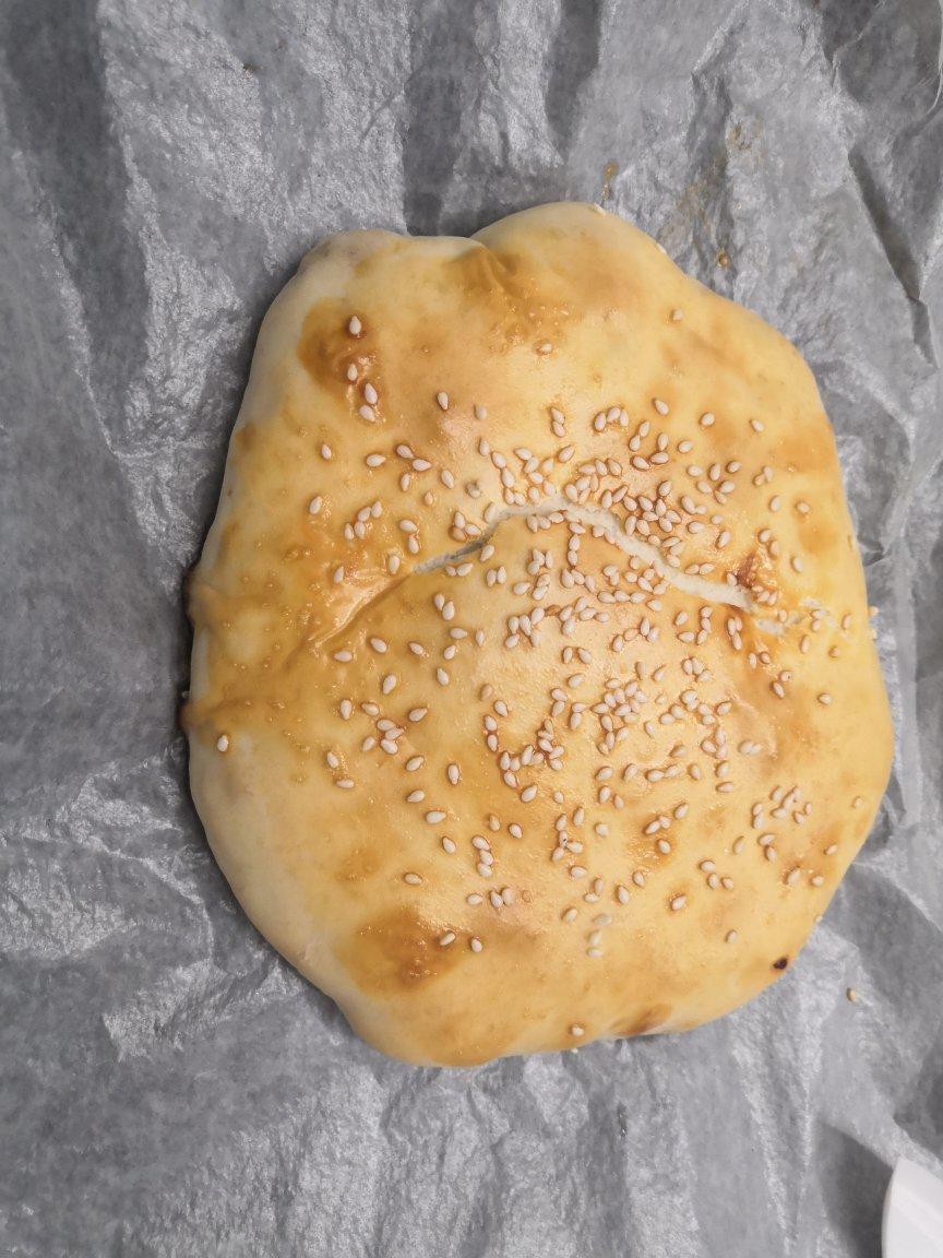 网红榴莲芝士饼