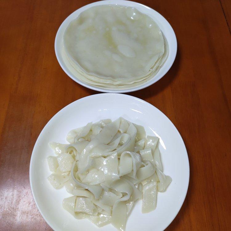 凉皮-家庭自制（告诉你自己做更劲道的秘诀）
